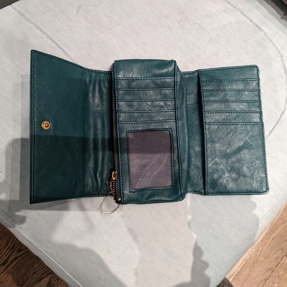 Teal Matt and Nat wallet - Picture 3 of 3